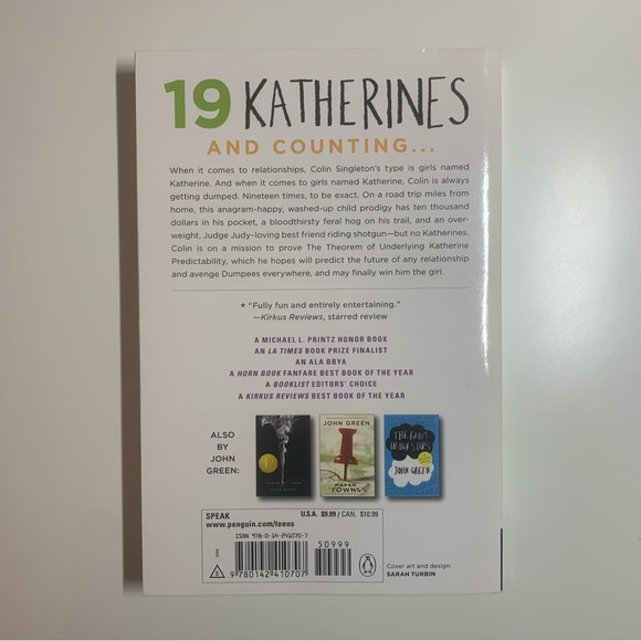 The Abundance of Katherines by John Green - Picture 2 of 3